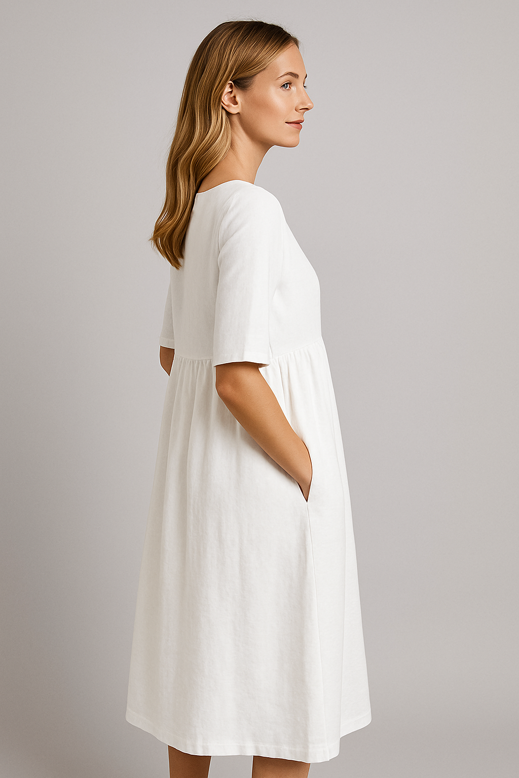 Women's Boho Long Sleeve Maxi Dress