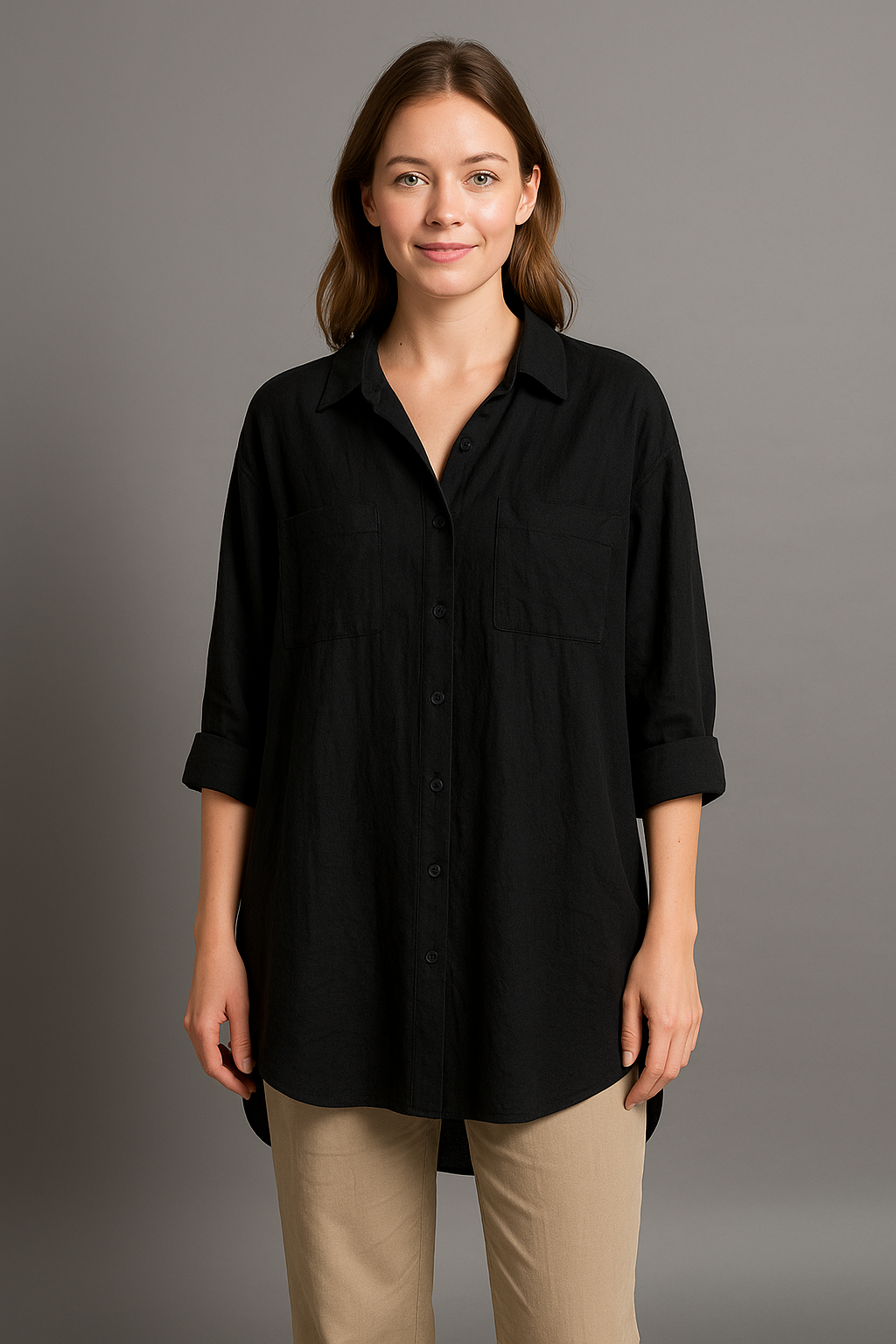 Women's Summer Breathable Long Sleeve Blouse