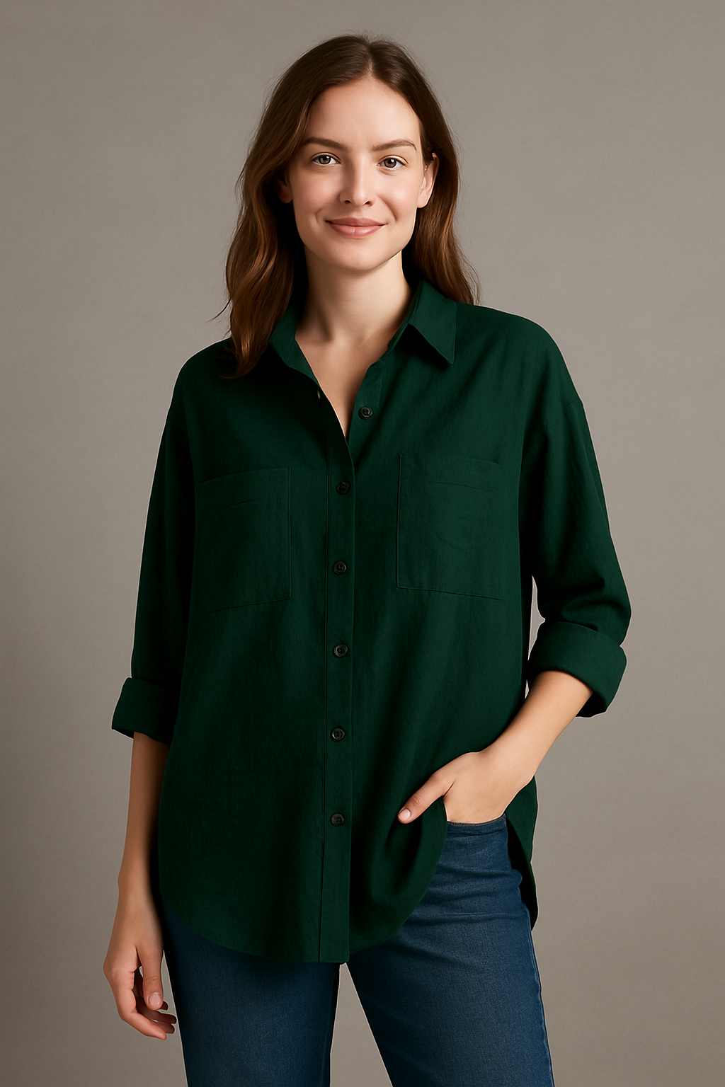 Women's Summer Breathable Long Sleeve Blouse